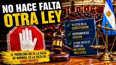No hace falta otra ley