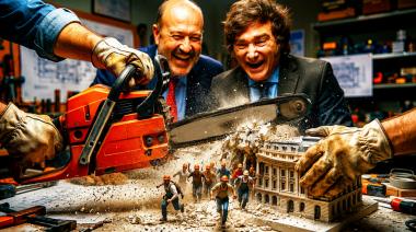 Milei y Sturzenegger profundizan la destrucción del Estado con miles de despidos