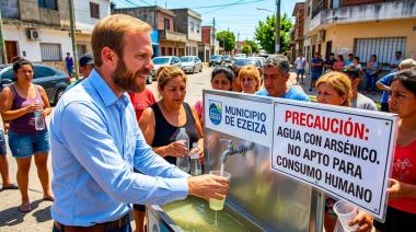 Gastón Granados envenena Ezeiza: hallaron altísimos niveles de arsénico en el agua