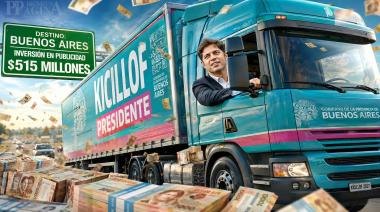 Más de $515 millones para la publicidad sobre ruedas: Kicillof licita un camión itinerante para recorrer la Provincia