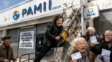 Milei apura la destrucción del PAMI con agencias sin personal, 100 clínicas de paro y afiliados a la deriva