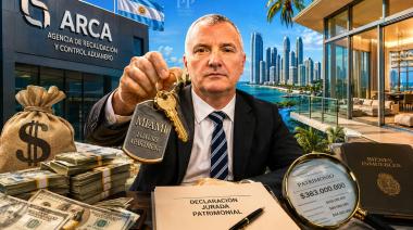 El jefe de ARCA sumó $383 millones a su patrimonio y sigue sin explicar los departamentos de Miami