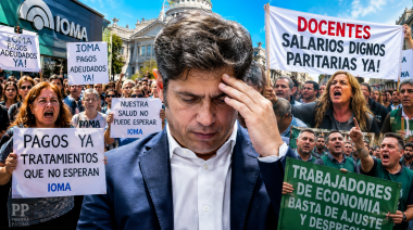 Kicillof acorralado: IOMA y las escuelas exponen una crisis que ya no entra debajo de la alfombra