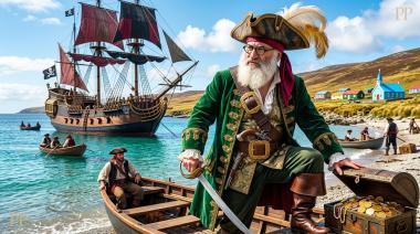 El pirata Elsztain, jefe de Milei, es socio de empresa acusada de sacar petróleo ilegalmente en Malvinas