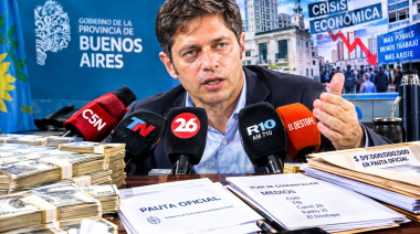La otra cara del ajuste en PBA: Kicillof entregó $59 mil millones en pauta a medios en un contexto de crisis