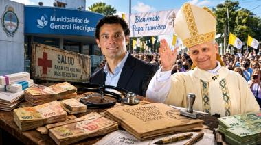 ¿Cómo recibe Luján al Papa? El intendente Mauro García usaba a los pobres para estafar a PAMI e IOMA