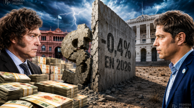 Las transferencias automáticas de Milei a Kicillof cayeron apenas un 0,4% real en 2026