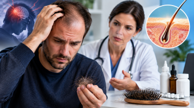 Alerta por caída de pelo: claves médicas para frenar la calvicie y el estrés