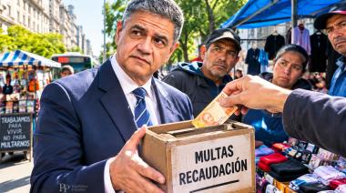 Criminalizar la pobreza: Jorge Macri impone multas de $58 millones para recaudar con la venta callejera