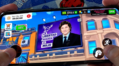 Denuncian propaganda de Milei dentro de un videojuego para chicos