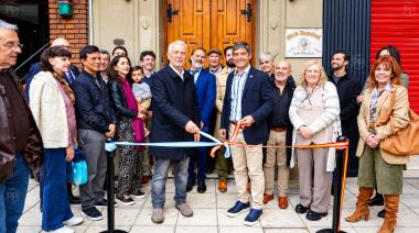 Orgullo e identidad: Julio Alak inauguró la primera etapa de las obras de puesta en valor del histórico edificio de la Casa de España