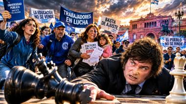 Milei en jaque: universidades, la CGT y familias endeudadas marchan al Congreso