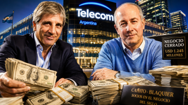 Telecom vendió 6 millones de clientes por USD 450 millones a un grupo controlado por Caputo y Blaquier