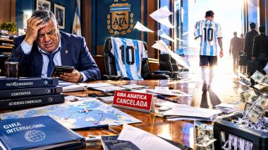Sin Messi, se cayó la gira asiática de la AFA y Tapia perdió una vidriera millonaria