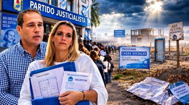 Chubut: piden juicio para la hermana del presidente del PJ por una estafa masiva con 594 casas