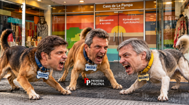 Massa, Kicillof y Máximo negociaron unidad contra Milei, pero la interna sigue viva y es durísima