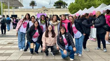 Más de 600 mujeres participaron en La Plata de una jornada contra el cáncer de mama
