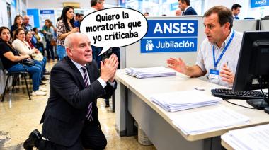 Espert fue a jubilarse al ANSES con cinco años de aportes: quiere la moratoria que rechazó