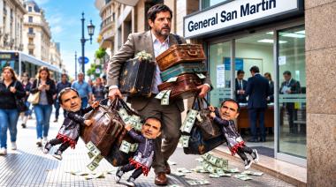 Los "chocolates" de San Martín: Moreira tenía cientos de empleados fantasmas