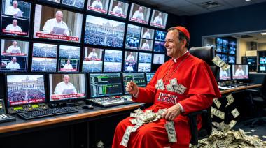 La visita del papa, ¿un negocio de Adorni? Los millones que se llevaría con MediaHub