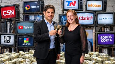 ¿Por qué no alcanza la plata en PBA?: Kicillof gastó 58 mil millones en publicidad