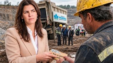 Moreno: el caso del trabajador que murió en la cava de Cuartel V acorrala a Mariel Fernández