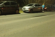 Choque en cadena sobre la avenida 66