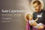 Reflexiones: “A San Cayetano pedimos pan y trabajo"
