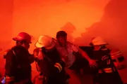 La Plata se convierte en escenario de un gran simulacro de emergencias de la Cruz Roja