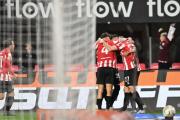 Estudiantes se impone a Defensa y Justicia y llega con confianza a la revancha frente a Flamengo