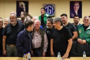 Axel Kicillof cierra la campaña junto a la CGT en La Plata