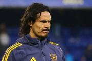 Edinson Cavani se volvió a lesionar y será baja para el próximo partido de Boca