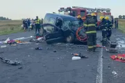 Un matrimonio de Berisso murió en un choque frontal sobre la Ruta 3