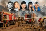 5 MÚSICOS HÉROES | Incendios Patagonia: Cazzu, Emilia Mernes, La Joaqui, Luck Ra y Khea compraron 10 autobombas