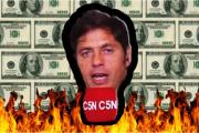 Kicillof quema $58 mil millones en publicidad solo en grandes medios para financiar su sueño presidencial