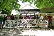 Trabajadores de Acerías Berisso marchan contra el "vaciamiento" de la empresa