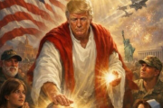 Donald Trump se muestra como Jesucristo y escala el conflicto con el Vaticano