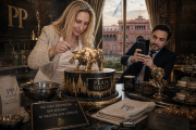 El libertario echado de Marra recordó la torta del toro de Wall Street que le cocinó Karina Milei