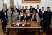 Milei convoca a sus ministros en un clima de asfixia por la "guerra" entre Bullrich y Adorni