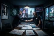 Cumbre clave: el pacto secreto entre Máximo Kirchner y ATE para frenar las leyes de Milei
