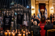 Milei negó el Congreso para el velatorio del Indio Solari pero gastó millones en recibir a un Rabino