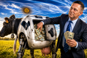 El plan macabro de Peter Thiel: ensayar con chips en vacas argentinas para luego controlar humanos