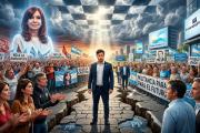 ¿Va o se borra? Kicillof evalúa ir al banderazo por Cristina mientras La Cámpora le marca la cancha