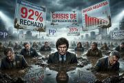El club de los repudiados: Milei lidera un ranking donde toda la clase política da pérdida