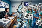 IOMA en llamas: Guerra entre Giles y los médicos bonaerenses por denuncias y sueldos