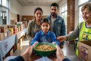 La crisis empuja a familias de colegios parroquiales a pedir comida en Cáritas del Conurbano