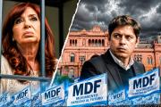 Kicillof desafía a Cristina: el diminuto líder del MDF convocó a 60 amigos y exigió internas en el PJ