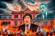 Se desploma la imagen de Javier Milei y el fantasma de Manuel Adorni sobrevuela en Casa Rosada