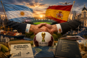 Argentina vs. España: a horas de la final del Mundial, la pelota desafía el choque Milei-Sánchez