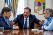 Operativo rescate: Quintela junta a Kicillof y Máximo Kirchner en una nueva cumbre del PJ